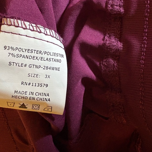 New- 3XL Stretch Scrub Pants Nursing Uniform Scrub Work Bottoms - Picture 7 of 8